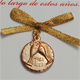 Ana y Luis - Bronce ba�ado con Oro